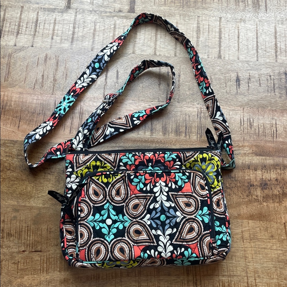 Vera Bradley Sierra Little Hipster Paisley Bag Purse